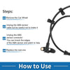 Dodge Neon (2000-2005) Front Left ABS Wheel Speed Sensor