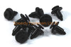 Honda Fairing Clips / Black Plastic Bolts Rivets Travel Nails Packs