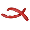 Car Red Carbon Fiber Steering Wheel Non-Slip Cover Protector