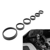 Ford Bronco Black AC Stereo Tune Knob Headlight Switch Covers (2021-2022)