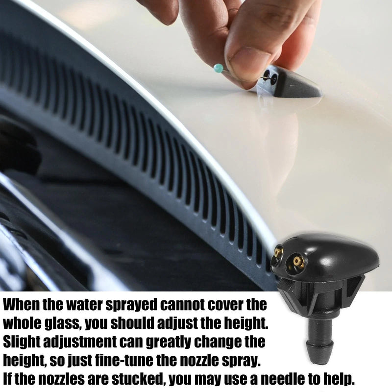 Nissan Frontier 3 x Front Windshield Washer Nozzles (1998-2004)