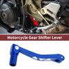 Kayo T4L Folding Motorcycle Gear Shifter Lever Blue