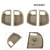 Hyundai Santa Fe 4 x Inside Door-Handle Trim Cover Beige L&R (2007–2012)