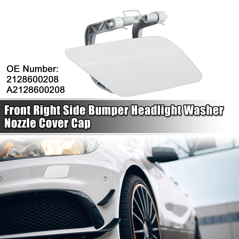 Mercedes Benz E300 Front Right Bumper Washer Nozzle Cover (2017-2023)