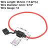 Car 4 x 12 Gauge Mini Blade Style Inline Fuse Holders with 35A Fuses