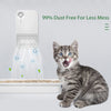 Pet Cat Litter Box - Odor Eliminator Dust-Free Bathroom Deodorizer