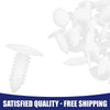 Honda 40 x White Expansion Trunk Clips