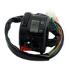 Motorcycle 7/8" Handlebar Horn Button Turn Signal Fog Light Switch