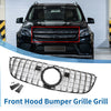Mercedes-Benz GLS500 2017 Chrome Silver Tone Front Upper Bumper Grille