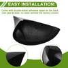Honda Civic LX EX Sport Si Mirror Cover Cap Replacement Black (2016-2021)
