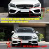 Benz W205 C200 C300 2015-18 Carbon Fiber Car Front Side Air Vent Cover Trims