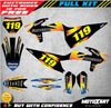 KTM SX Custom Graphics Kit SUNRISE Stickers (2019-2020)