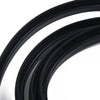Black Car Front Windshield Panel Decor Trim Protective Rubber Strip