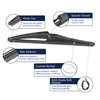 Jeep Renegade Rear Windshield Wiper Blades (2015-2020)