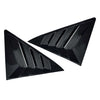 Toyota Camry 2 x Matte Black Side Window Louvers (2012-2017)