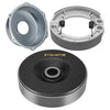 Yamaha Grizzly Rear Brake Drum Hub Cover with Shoes (2007–2014)