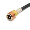 Suzuki GN125 35" Black Rubber Coated Speedometer Cable