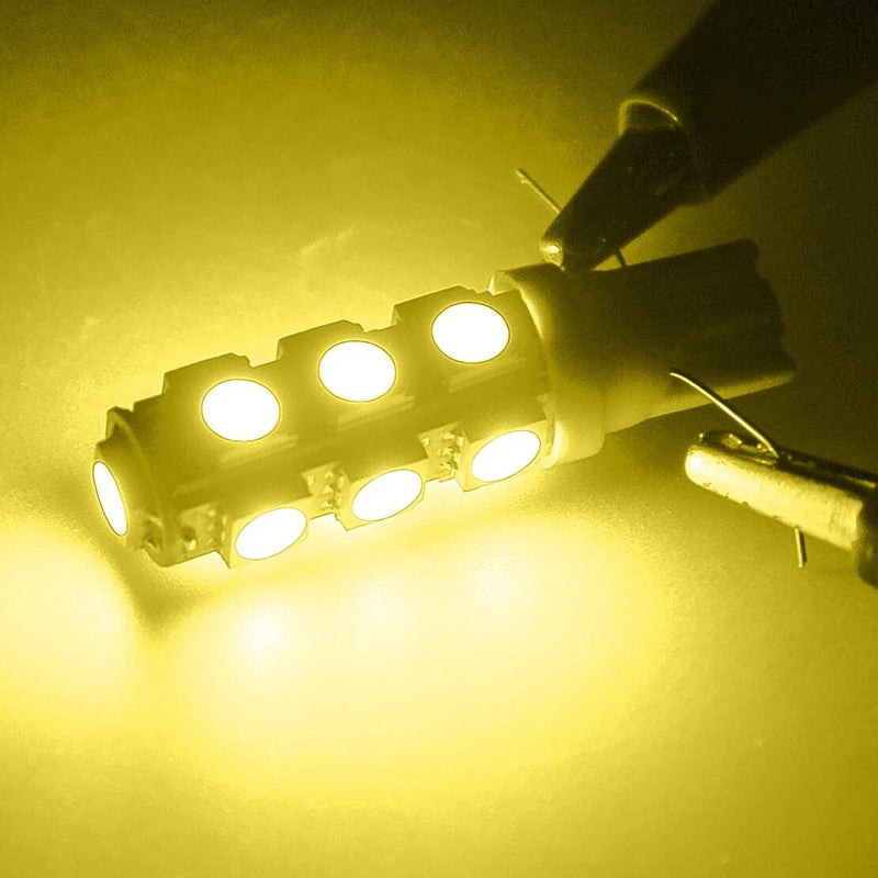 Car RV Camper 10 x 13SMD T10 5050 W5W LED Light Bulbs (194, 2821, 912)