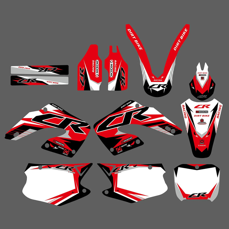 Honda CR125R CR250R Graphics Kit (2000-2001)