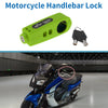Motorcycle / Scooter / Bike Handlebar Lock / Universal / Throttle Grip Green