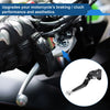 Yamaha YZF R1 Black Handle Silver Tone End Adjustable Brake Clutch Levers