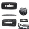 Toyota Camry Carbon Fiber Interior Rear Reading Light Covers (2018-2019)