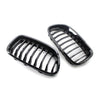 BMW F10 F11 M5 Sedan Gloss Black Front Kidney Grille Cover (2010-2016)