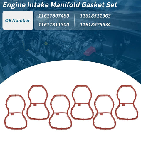BMW Intake Manifold Gasket w/ Flap Delete Plug