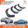 Toyota C-HR Matte Black TRD Style Fender Flares (2017-2020)