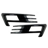 Volkswagen Golf MK7 Black Fog Light Lamp Cover (2013-2016)