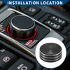 Subaru Forester (2019-2022) Black 1 Pcs Gear Shift Knob Cover