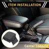 Jeep Wrangler Microfiber Leather with Storage Bag Black Arm Rest Cover