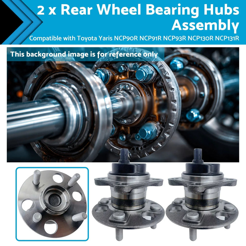 Toyota Yaris NCP90 NCP130 Rear Wheel Bearing Hub (2005-2017)