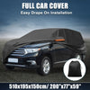 Toyota Highlander Waterproof 210D-PU Oxford Car Cover (2001-2023)