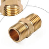 Various Applications Brass G 1/4 Male to G 1/4 Male Adapter Pipe Fitting