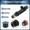 Honda Passport (1998-2002) - 6 x Black Injectors Fuel Injector 3.2L