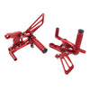 Honda CBR400RR NC29 (1993-1999) - Red CNC Rearsets Footpegs