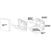 Caravan / Boat / RV / Camper Trailer - White Folding Drink Holder
