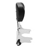 Harley Road King Glide Chrome Backrest Pad Sissy Bar (1997-2008)