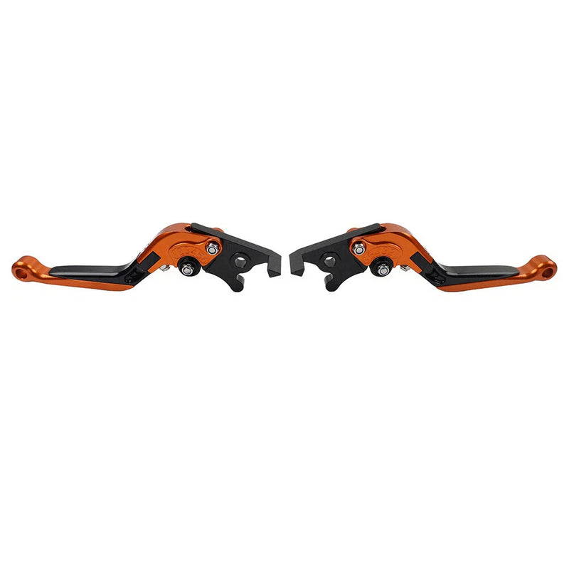 BMW F900R F900XR F750GS F850GS Orange Extendable Brake Clutch Levers (2019-2023)