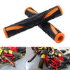Motorcycle Handlebar Covers Universal Orange Brake Clutch Lever Grips