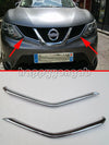 Nissan Qashqai Rogue Sport Chrome Front Upper Grille Cover Trim (2014-2017)