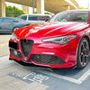 Alfa Romeo Giulia Front Spoiler Lip Splitter Kit (2015-2024)