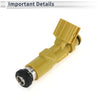 Toyota Matrix (2003-2005) 1 Pc Yellow Fuel Injector 1.8L