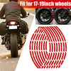 Various Models Reflective Motorcycle Wheel Sticker Rim Stripe Tape