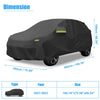 Toyota Yaris Cross 2021-2023 Black Waterproof Car Cover