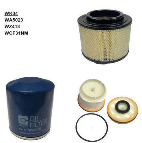 Toyota Hilux FILTER SERVICE KIT (2005–2013)