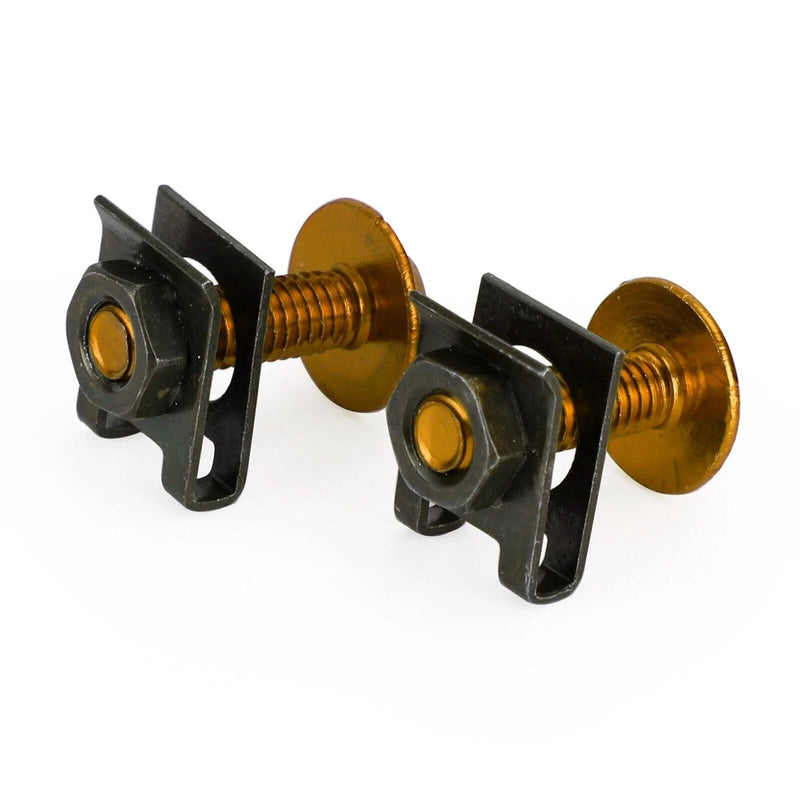 Motorcycle Car - Gold M6x20 Fairing Bolts (F2)