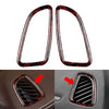 Benz C GLC Class Fire Red Dashboard Air Vent Cover Trim (2015-2020)