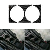 BMW 3 Series E46 1998-2005 Carbon Fiber Interior Cup Holder Cover Trim fit